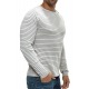 Mens Light Grey Pullover Alvin