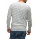 Mens Light Grey Pullover Alvin