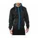 Mens Jacket Patrick Black / Turquoise