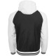 Mens Jacket Issah Black / White