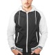 Mens Jacket Issah Black / White