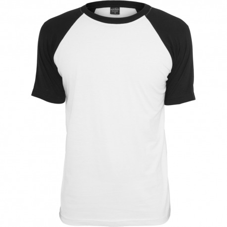 Mens T-shirt Asher White / Black