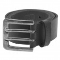 Leather Belt Double Black