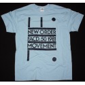 Unisex T Shirt NEW ORDER Blue