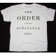 Unisex T Shirt NEW ORDER White