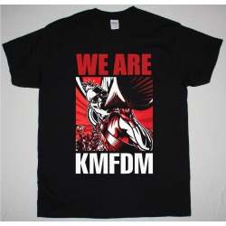Unisex T Shirt KMFDM Black/Red