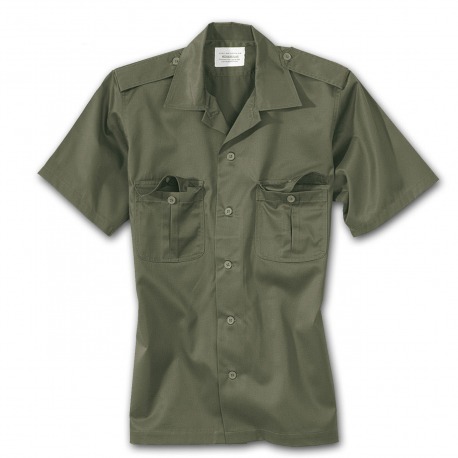 Men´s Short Sleeved Shirt Arnold Olive