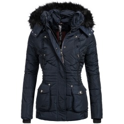 Womens Winter Jacket Carmen Navy